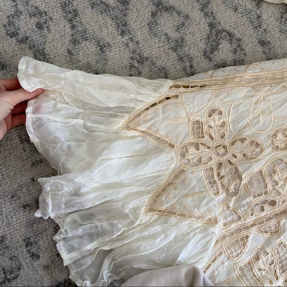 Free People Daisy Cutwork mini dress - Picture 4 of 6